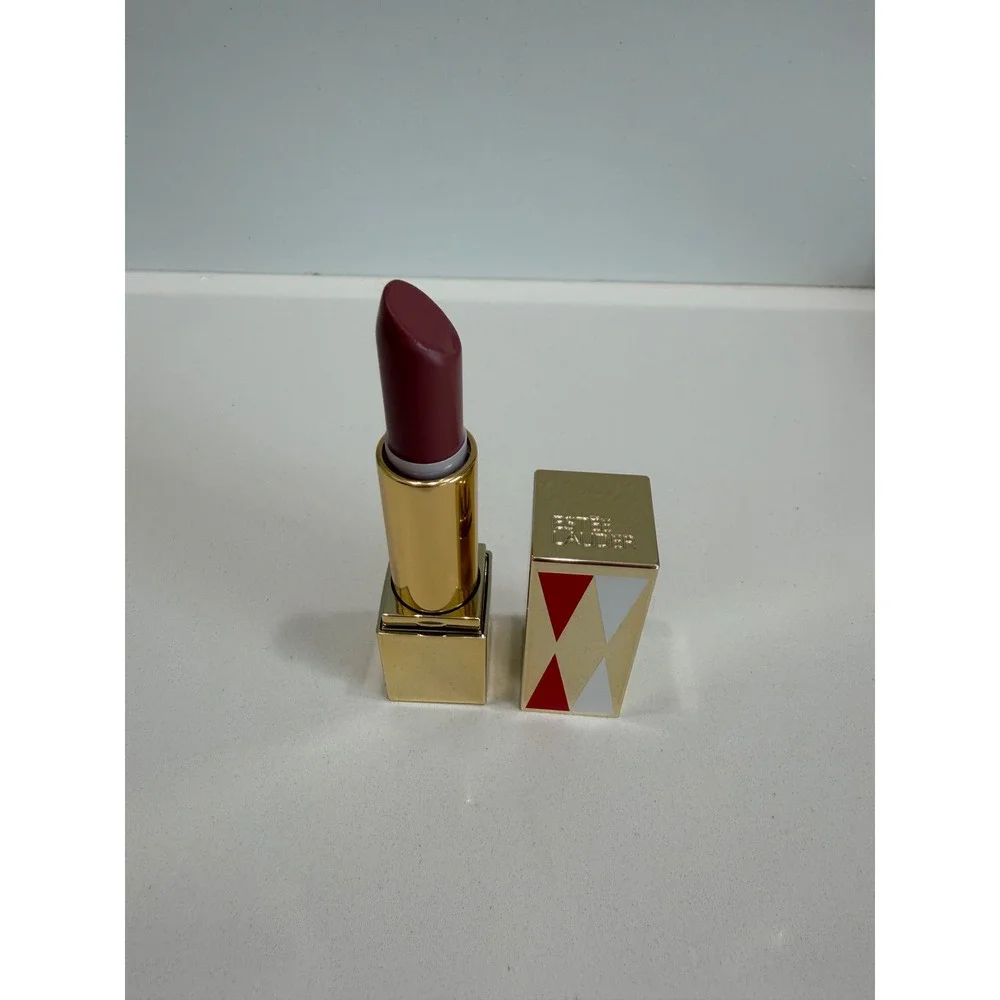 Estee Lauder Pure Color Envy 130 Intense Nude Sculpting Lipstick Gold Case 3.5g